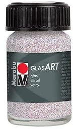 Marabu Glas Art Glasfarbe 15 ml Iridescent Glitter 587-2 Stück