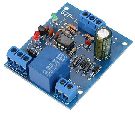 Füllstand Sensor Modul, Füllstandsregler-Sensormodul 9-12 V DC Füllstandsregler Schaltmodul, Wasserstandsregler Automatischer Pumpenentleerungsschutz Steuerplatine Wasserpegelregler