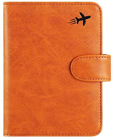 Reisepasshülle, börse, RFID-blockierendes Leder, Kartenetui, Reisezubehör für Damen und Herren