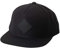 RVCA Herren Adjustable Straight Brim Hat Hut, Snapback-Mütze/Schwarz, Einheitsgröße