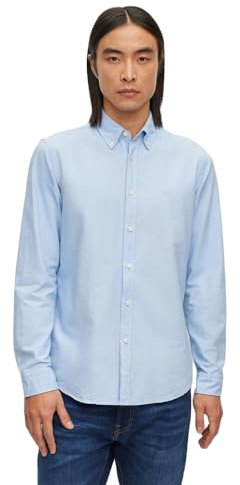 BOSS Hommes Rickert Chemise Regular Fit en Coton Oxford Biologique