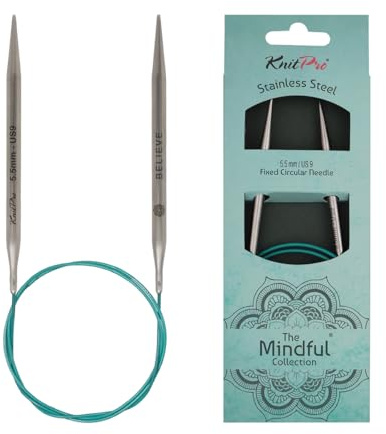 KnitPro The Mindful Collection Fixed Circular Needles 16 (40cm) | Size 5.50mm