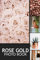 Rose Gold Photo Book: Wonderful Colorful Photos For All Ages To Relax And Unwind | Perfect Gift For Special Occasions