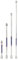 Tige D'extension pour Pulvérisateur Sans Air, Tige D'extension de Pulvérisateur Universelle pour Pistolet de Pulvérisation de Peinture, Outil de Poteau Manuel, Fournitures(20cm)