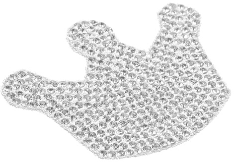 Crystal Strass Aufkleber Glitzernde Krone Für Autos Langlebige Diy Dekoration Einfach Anzubringen Für Fahrzeugstyling Und Persönliche