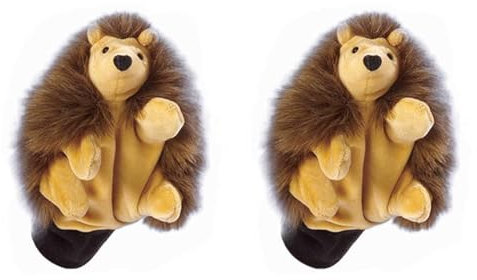 Beleduc Beleduc_40250 HAPE Beleduc Handpuppe Igel Spiel (Packung mit 2)