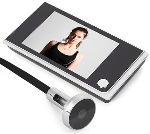 Türspion Kamera Mit Aufzeichnung,Intelligente Sicherheit,Anwesenheitskontrolle,Türbeschläge Und Schlösser. 5-Zoll-Digital-Lcd-120-Grad-Gucklochbetrachter Fotovisuelles Elektronisches Katzenauge