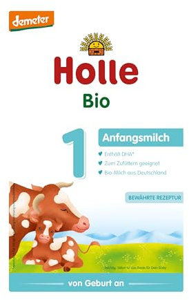 HOLLE BABYFOOD: Bio Anfangsmilch - 1 im Karton (10x400g=4000g)