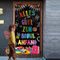 Alles Gute Zum Schulanfang Banner 180x90cm Banner für den ersten Schultag, Willkommen zurück in der Schule, Party-Dekorationszubehör, Banner für Klassenzimmer, Büro, Schule, Lehrer(Schwarz)