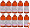 Wasserstoffperoxid Lösung 3%, 10x 1000 ml I Lösung zum Spülen und Wundreinigen I Munddesinfektion I Mundgeruch, Zahnfleischbluten, Mundschleimhautenzündung I Spar-Set plus Pharma Perle give-away
