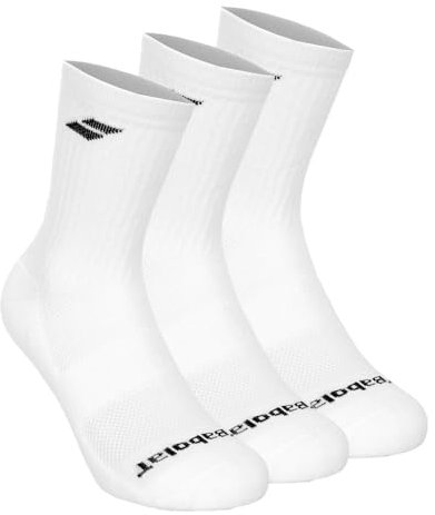 Babolat 3 Paar Tennis Socken weiss Gr. 43/46