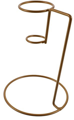 Mikinona Soporte Para Conos De Helado De Hierro Resistente y Estable Soporte Metálico Para Conos Exhibidor Individual Para Fiestas y Tiendas De Helados