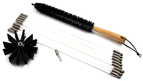 BHFYOB Dryer Vent Cleaner Lint Remover Reusable Strong Nylon Flexible Lint Brush with Drill Attachment for Faster