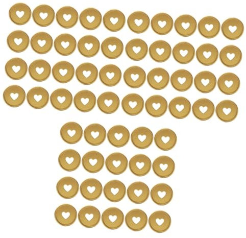 OFFSCH 60stücke Binder Discs Kunststoff Hohe Erweiterungsringe Für Notizbücher Und Planer Für -projekte Goldfarben