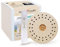 Zirben Familie® Original ZirbenScheiberl Autoduft | Holz-Clip Medaillon mit 5ml ZirbenSpray | natürlicher Auto Lufterfrischer aus Zirbenholz