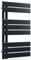 blumfeldt Sèche Serviette Électrique - 320W Radiateur Mural en Acier, Design Moderne, Connecteur Latéral, Chauffe-Serviettes Intégré, pour Salle de Bain & Bureau, 45x80 cm, Anthracite
