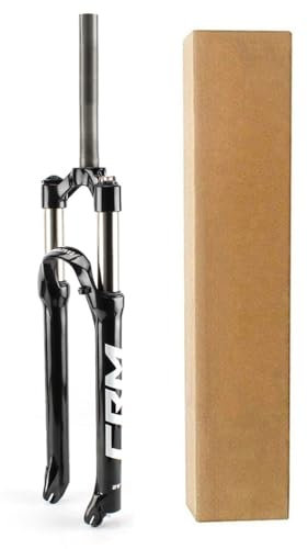 IEOWY Fourche à Suspension hydraulique pour VTT 26 Pouces, Alliage d'aluminium, 28,6 mm, Blocage d'épaule, débattement de 110 mm