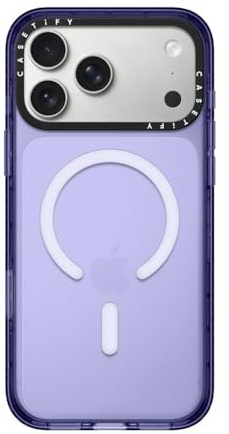 CASETiFY Impact iPhone 17 Pro Max Hülle [MagSafe-kompatibel/Schutz vor Stürzen aus 2,5 m Höhe/Dünn] - Soft Blue
