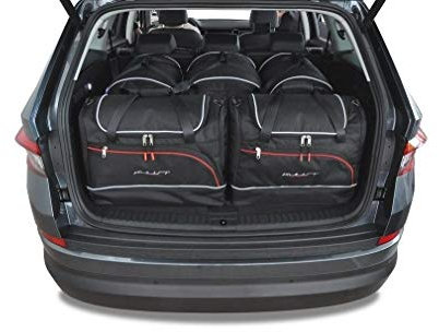 KJUST Dedizierte Kofferraumtaschen 5 stk kompatibel mit SKODA KODIAQ I 2016-2023