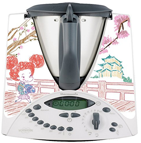 THERMODERNIZATE. COM Vinyl Aufkleber für Vorwerk Thermomix TM31 Japan
