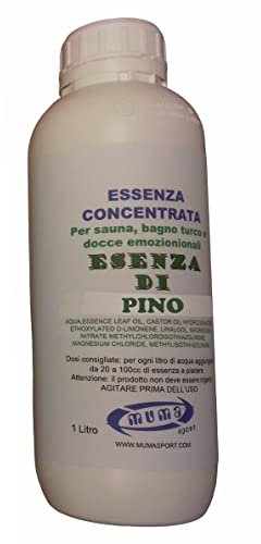 Essenza concentrate per Sauna, bagno turco e doccia emozionale 1 LITRO / 5 LITRI (PINO, 1 LITRO)