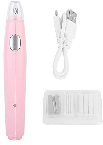 Elektrischer Radiergummi - Elektrischer Radiergummi Handliches USB-Ladegerät Nachfüllbarer Radiergummi mit 16 Ersatzminen (Farbe : Rosa)