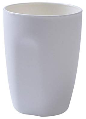 rongweiwang 400ml Semplice Design del Bagno risciacquo Lavare Denti Tazza di plastica risciacquo Tazza collutorio Tumbler Spazzolino Bottle Holder Cup Acqua