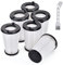 CX7 Filter für AEG Staubsauger CX7 Ersatzfilter für QX8 Animal X Power, CX7 X Flexibility Ergorapido Akkustaubsauger Filter AEF150 Zubehör für AEG Akkusauger CX7-2 CX7-2-45an (6 Stück)