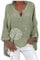 UJUNAOR Damen Lässiges Leinen Bluse Damen Top aus Baumwolle und Leinen mit Blumendruck Oberteile Urlaub Bekleidung