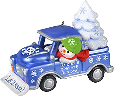 Hallmark Keepsake Weihnachts-Ornament, Jahr datiert 2021, Ferienparade Schneeräumungswagen