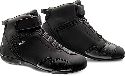IXON X, Scarpe Donna, Black Grey Fluo Red, 40 EU