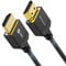 Stouchi Cavo Ultra Sottile 8K 0,5M,HDMI Hyper Slim,Cavo HDMI 8K Estremamente Flessibile,Supporta 10K 8K120 4K120 144 Hz,eARC HDR10 4:4:4 HDCP 2.2&2.3 Dolby HDMI 2.1 Compatibile con PS5/Xbox/LG
