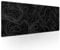 Topographic Contour Black Gaming Mouse Pad XL Topo Geographic Map Lines Extended Large Mouse Pad Big Desk Mat Non-Slip Rubber Base Stitched Edge Long Keyboard Playmat for Desk Computer,31.5×11.8 in