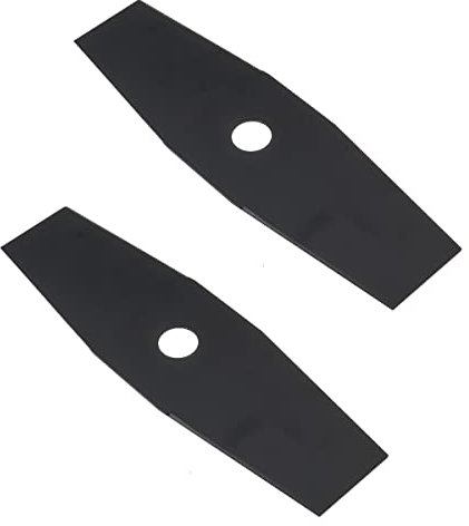Lot de 2 lames de débroussailleuse en métal de rechange de 305 mm en acier au manganèse pour tondeuse de jardin, tondeuse à gazon, outils électriques