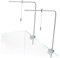 ULTECHNOVO Aquarium-Tropfenlichthalterung Aquarium-Lichtständer-Set Halter Aquarium-Licht Verstellbare Höhe Halterung Zubehör Für Reptilienglas Terrarium Halterungslichter