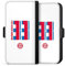 DeinDesign Flip Case kompatibel mit Apple iPhone 8 Handyhülle aus Kunst Leder schwarz Klapphülle Meister FC Bayern München Bundesliga