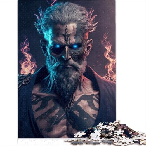 Hades Puzzles für Erwachsene, Puzzle für Erwachsene und Kinder, Holzpuzzles, Puzzles für Erwachsene, Familienspiel für Erwachsene und Kinder, 1000 Stück (50 x 75 cm)