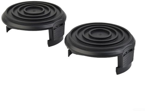 2Pcs Strimmer Spool Covers, Replacement Spool Fitting, Thread Spools Replacement Spools,For Parkside PRT550 A1 91105342 FRT550 A1 311404(2Pcs)