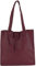 modamoda de - T247 - Ital. Leder Shopper mit herausnehmbarer Innentasche, Farbe:Bordeauxviolett