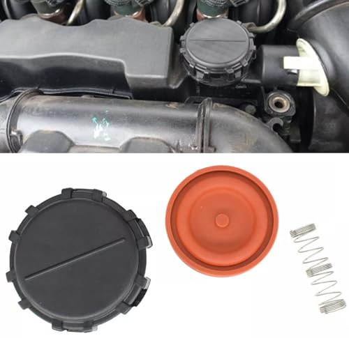 GIONAR Kit de réparation de couvercle de soupape PCV pour Peugeot 206 307 308 Citroen Berlingo Ford Fiesta Focus C-max 1.6HDI/1.6D/1.6 TDCI, 0248L1 1479837
