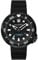 Nubeo Men's 50mm Ventana Automatic Limited Edition Avra Black Watch with Silicone Strap NB-6102-05