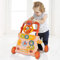 2 EN 1 Trotteur Parlant Bébé Pliable,Tableau d'Éveil Détachable,Jouet d'Activité et de Développement, Apprentissage de la Marche, Cadeau Bébé Dès 9 Mois