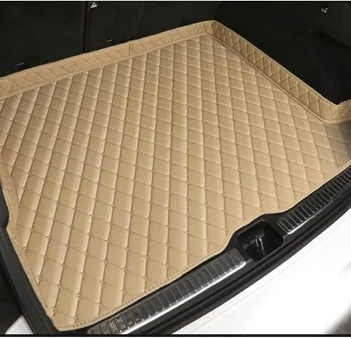 Auto Leder Kofferraummatten für Mercedes-Benz W219 CLS 280 CLS 300 W211 E200 E220 E240 E250 E270 2002-2010, Kofferraum Cargo Schutzmatte,Auto Kofferraumwanne Innenmatte Zubehö Kofferraum Protektor Pad