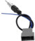 DIYEAH Adaptateur Antenne pour Récepteur Audio Automobile Connecteur De Faisceau pour Améliore La Réception Radio Et Audio Compatible avec Divers Modèles