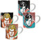 Justice League 2 x Wärmekühlung, Mini-Becher-Set (Aquaman und Superman)