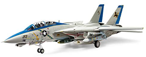 TAMIYA TAM61118 61118 - 0.075 Grumman F-14D Tomcat, Modellbau, Plastik Bausatz, Hobby, Basteln, Kleben, Modellbausatz, Modell, Zusammenbauen, Unlackiert