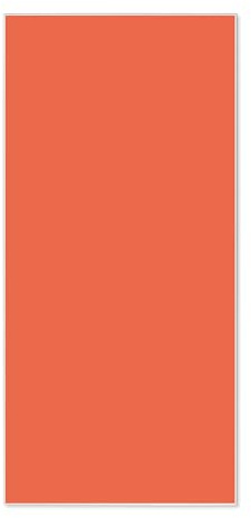banjado® Magnettafel 37 x 78cm / Magnetwand aus Metall/Magnetpinnwand als Memoboard/Pinnwand Magnettafel Küche, Büro, Kinderzimmer inkl. 4 Magnete & Montageset - Farbe Orange