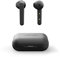 Urbanista Stockholm Plus True Wireless Earbuds - Over 20 Hours Playtime, IPX4 Waterproof Earphones, Bluetooth 5.0 Headphones, Touch Controls & Enhanced Microphone for Clear Calling, Midnight Black