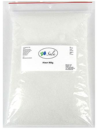 Sala Alaun Kalialaun Kaliumaluminiumsulfat Ph. Eur. 900 g