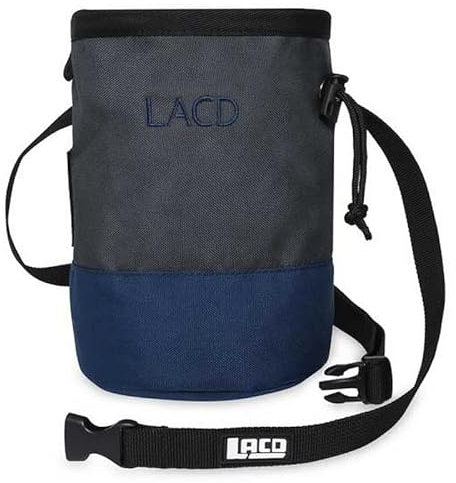 LACD Unisex – Erwachsene Chalk Bag C2 Charcoal Magnesiabeutel, 80mm